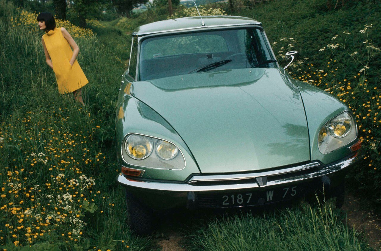 Модель DS 21 1972 року, вигляд спереду